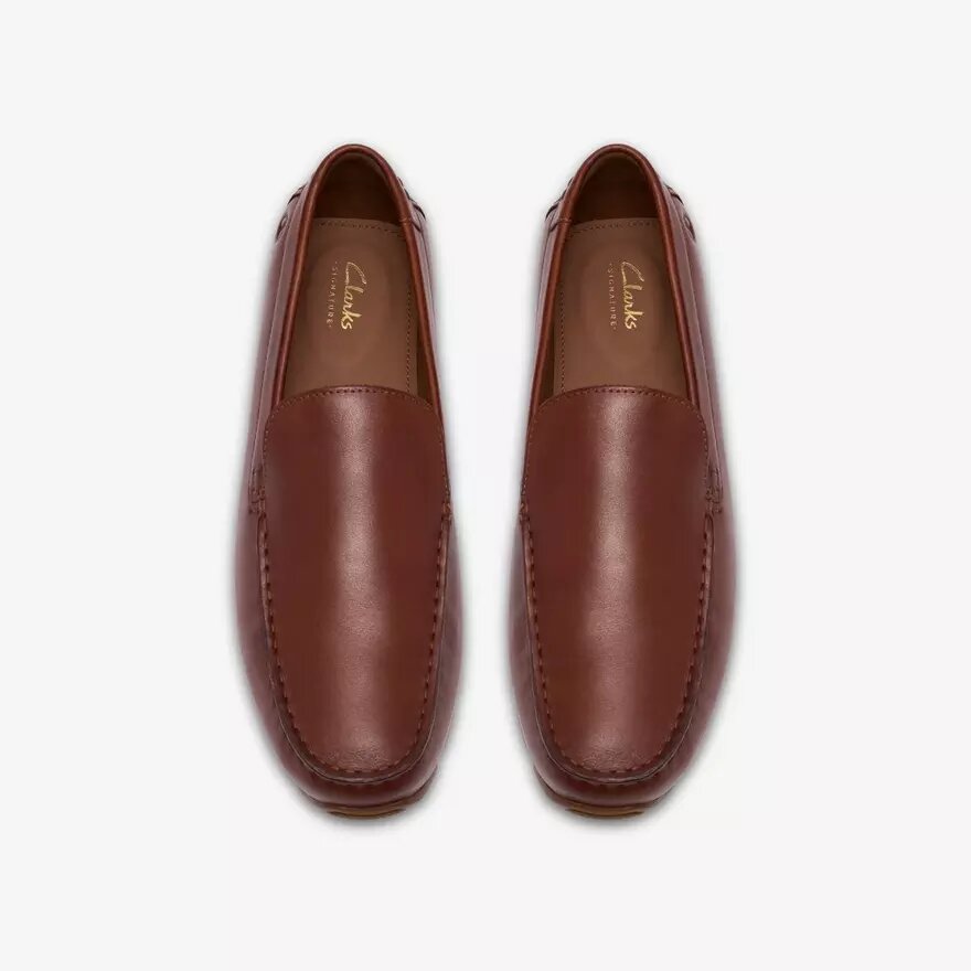 Ανδρικά απλά δερμάτινα Loafers Corsley σε χρώμα μπεζ Ανδρικά απλά δερμάτινα Loafers Corsley σε χρώμα μπεζ