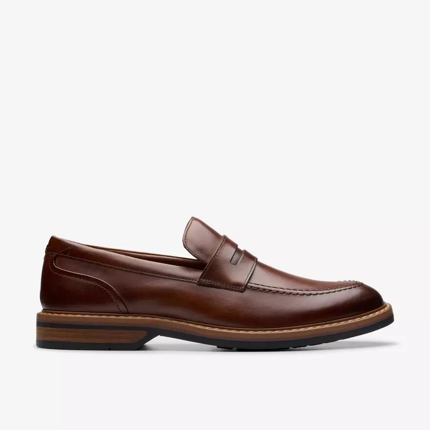 Ανδρικά δερμάτινα Loafers Aldwin Step Mid σε χρώμα Tan Ανδρικά δερμάτινα Loafers Aldwin Step Mid σε χρώμα Tan