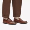 Ανδρικά δερμάτινα Loafers Aldwin Step Mid σε χρώμα Tan Ανδρικά δερμάτινα Loafers Aldwin Step Mid σε χρώμα Tan