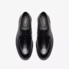Ανδρικά δερμάτινα Loafers Aldwin Step σε μαύρο χρώμα Ανδρικά δερμάτινα Loafers Aldwin Step σε μαύρο χρώμα