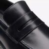 Ανδρικά δερμάτινα Loafers Aldwin Step σε μαύρο χρώμα Ανδρικά δερμάτινα Loafers Aldwin Step σε μαύρο χρώμα