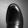 Ανδρικά δερμάτινα Loafers Aldwin Step σε μαύρο χρώμα Ανδρικά δερμάτινα Loafers Aldwin Step σε μαύρο χρώμα