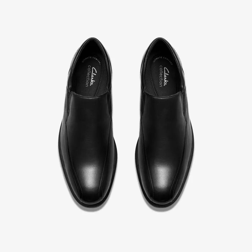 Ανδρικά δερμάτινα Loafers Steadwell Step σε μαύρο χρώμα Ανδρικά δερμάτινα Loafers Steadwell Step σε μαύρο χρώμα