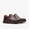 Ανδρικά δερμάτινα Loafers Un Briley Step σε χρώμα μαόνι | Clark’s Ανδρικά δερμάτινα Loafers Un Briley Step σε χρώμα μαόνι | Clark’s