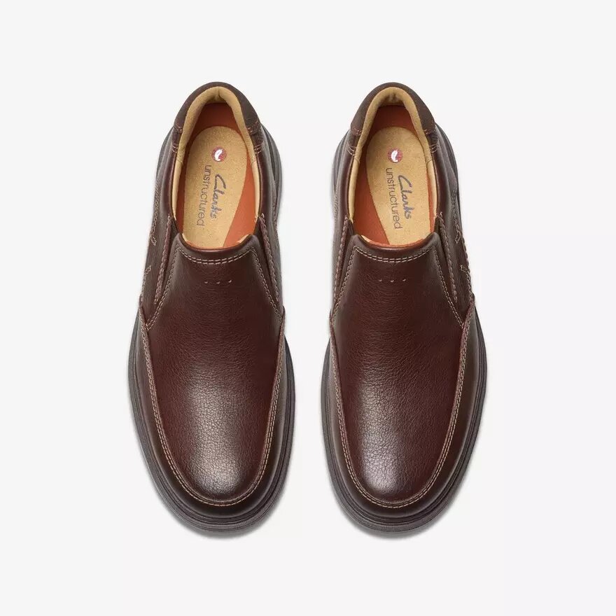 Ανδρικά δερμάτινα Loafers Un Briley Step σε χρώμα μαόνι | Clark’s Ανδρικά δερμάτινα Loafers Un Briley Step σε χρώμα μαόνι | Clark’s