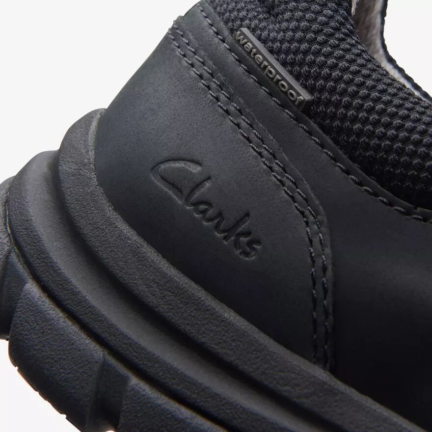 Ανδρικά δερμάτινα Loafers Walpath Step σε μαύρο χρώμα Ανδρικά δερμάτινα Loafers Walpath Step σε μαύρο χρώμα