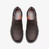 Ανδρικά δερμάτινα Loafers Walpath Step σε σκούρο καφέ χρώμα Ανδρικά δερμάτινα Loafers Walpath Step σε σκούρο καφέ χρώμα