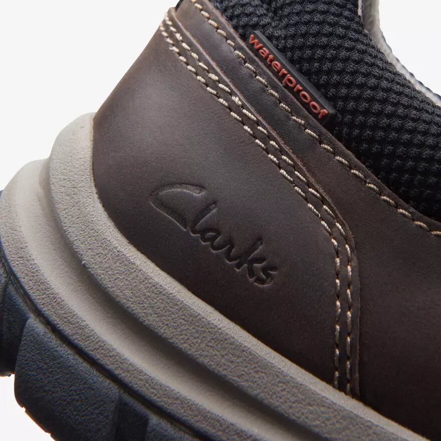 Ανδρικά δερμάτινα Loafers Walpath Step σε σκούρο καφέ χρώμα Ανδρικά δερμάτινα Loafers Walpath Step σε σκούρο καφέ χρώμα