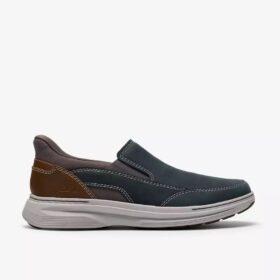 Ανδρικά δερμάτινα Slip-ons Craftwell Step Navy χωρίς κορδόνια Ανδρικά δερμάτινα Slip-ons Craftwell Step Navy χωρίς κορδόνια