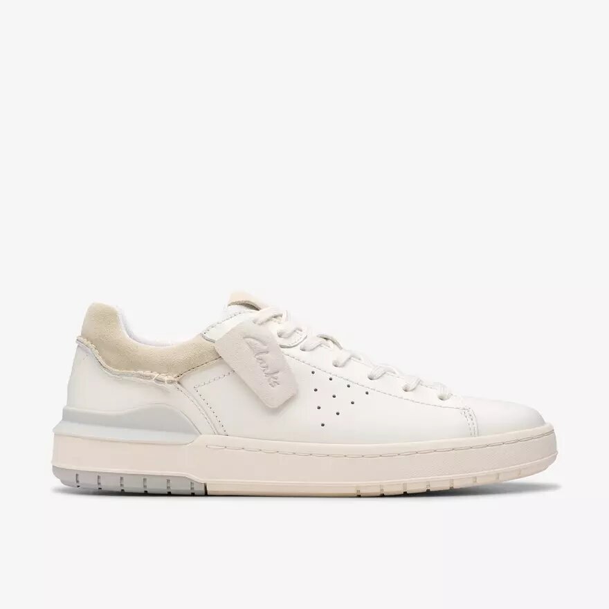 Ανδρικά δερμάτινα Sneakers Courtlite2 Run σε λευκό χρώμα Ανδρικά δερμάτινα Sneakers Courtlite2 Run σε λευκό χρώμα
