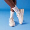 Ανδρικά δερμάτινα Sneakers Courtlite2 Run σε λευκό χρώμα Ανδρικά δερμάτινα Sneakers Courtlite2 Run σε λευκό χρώμα