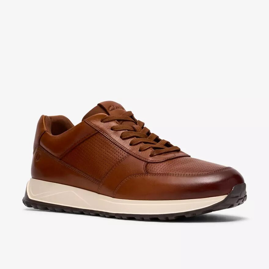Ανδρικά δερμάτινα Sneakers Radwell Tie σε χρώμα μπεζ Ανδρικά δερμάτινα Sneakers Radwell Tie σε χρώμα μπεζ