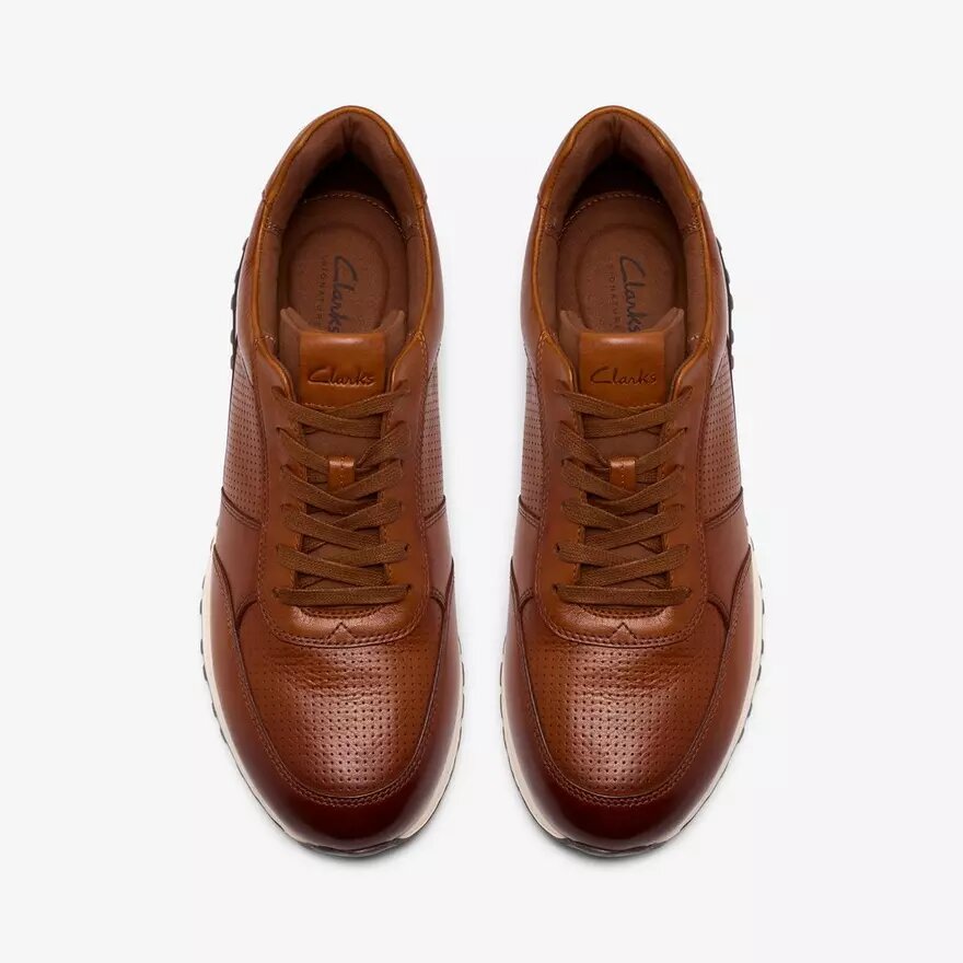 Ανδρικά δερμάτινα Sneakers Radwell Tie σε χρώμα μπεζ Ανδρικά δερμάτινα Sneakers Radwell Tie σε χρώμα μπεζ