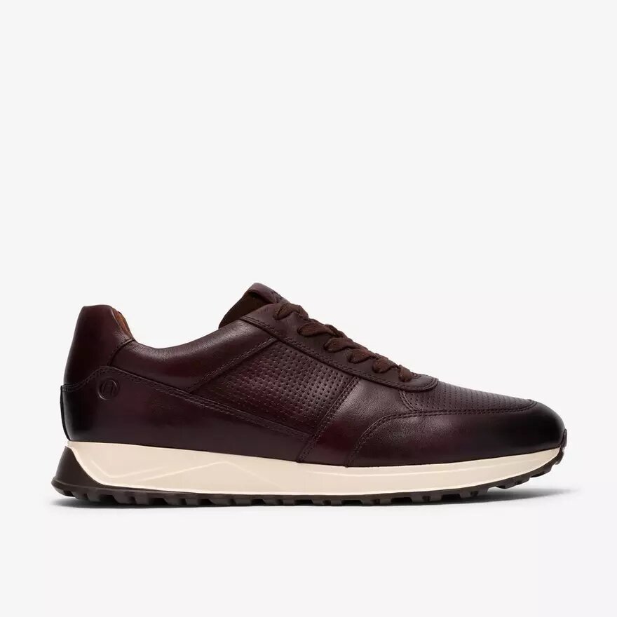 Ανδρικά δερμάτινα Sneakers Radwell Tie σε καφέ χρώμα Ανδρικά δερμάτινα Sneakers Radwell Tie σε καφέ χρώμα
