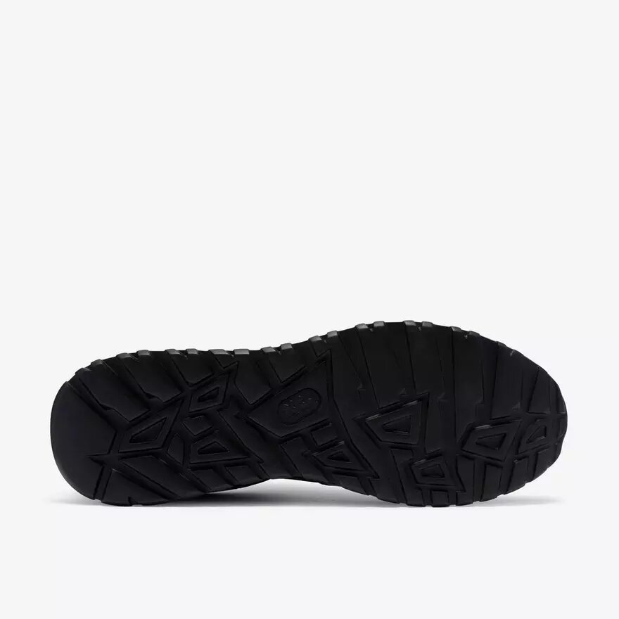 Ανδρικά δερμάτινα Sneakers Radwell Tie σε μαύρο χρώμα Ανδρικά δερμάτινα Sneakers Radwell Tie σε μαύρο χρώμα