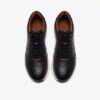 Ανδρικά δερμάτινα Sneakers Radwell Tie σε μαύρο χρώμα Ανδρικά δερμάτινα Sneakers Radwell Tie σε μαύρο χρώμα
