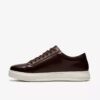 Ανδρικά καφέ δερμάτινα Sneakers Goswell Tie Ανδρικά καφέ δερμάτινα Sneakers Goswell Tie