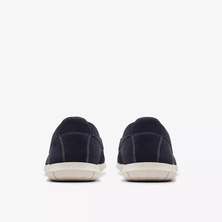 Ανδρικά καλοκαιρινά Loafers Flexway Step από σουέτ σε χρώμα ναυτικό μπλε, τύπου slip-on Ανδρικά καλοκαιρινά Loafers Flexway Step από σουέτ σε χρώμα ναυτικό μπλε, τύπου slip-on