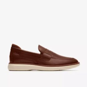 Ανδρικά Loafers Brantin από δέρμα σε χρώμα μπεζ
