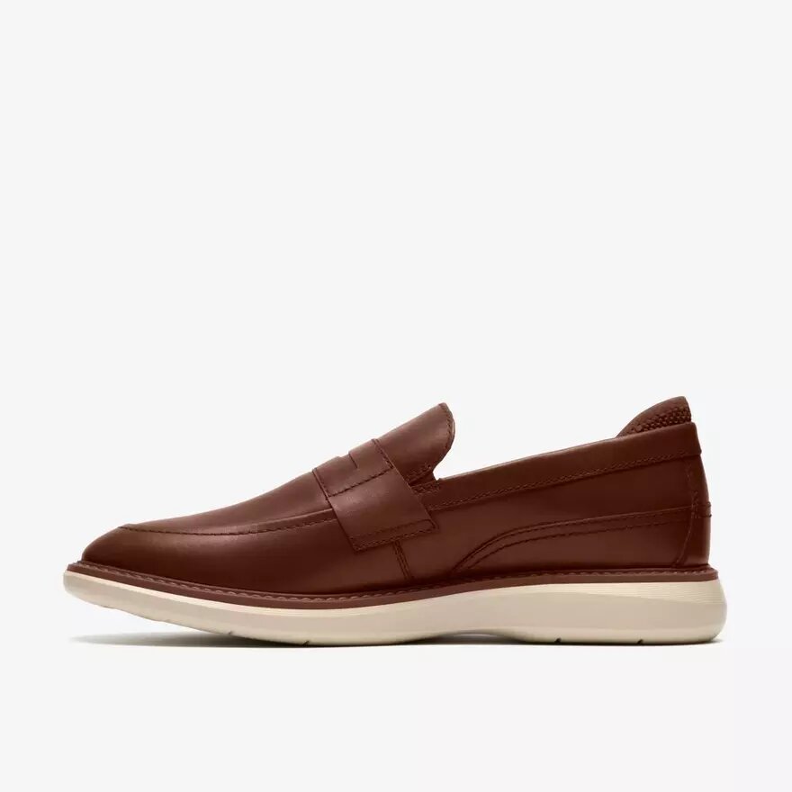 Ανδρικά Loafers Brantin από δέρμα σε χρώμα μπεζ Ανδρικά Loafers Brantin από δέρμα σε χρώμα μπεζ