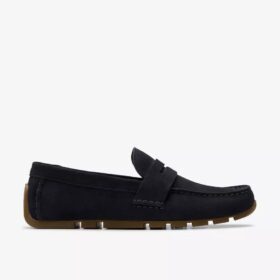 Ανδρικά Loafers Corsley Bar από σουέτ σε χρώμα ναυτικό μπλε
