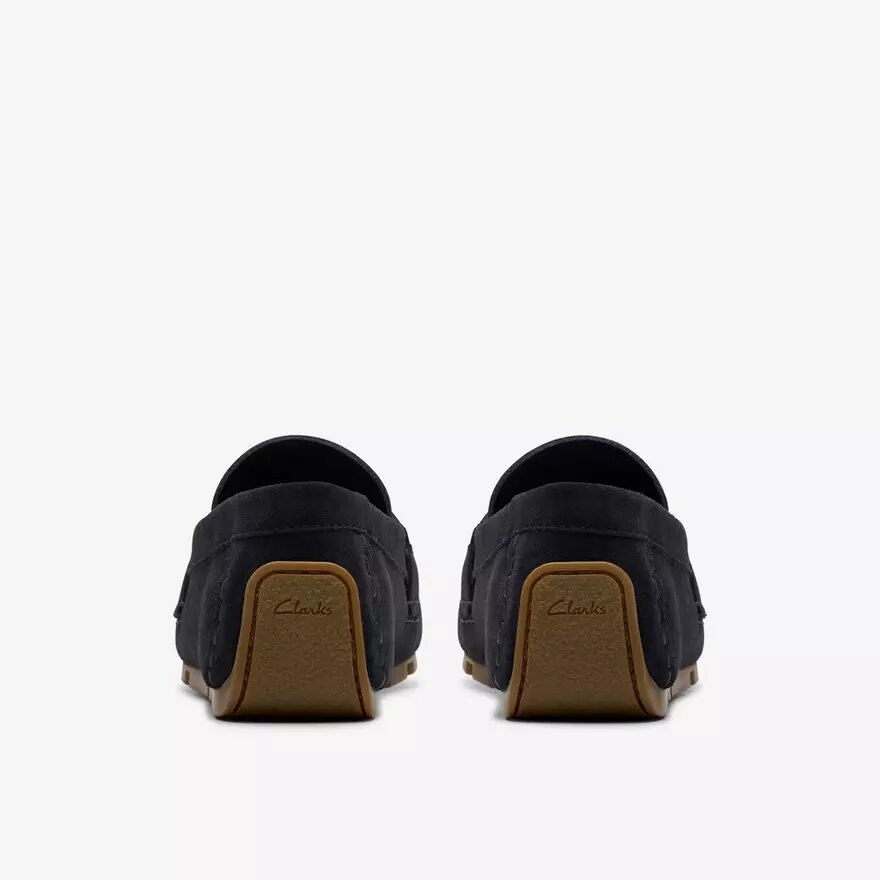 Ανδρικά Loafers Corsley Bar από σουέτ σε χρώμα ναυτικό μπλε Ανδρικά Loafers Corsley Bar από σουέτ σε χρώμα ναυτικό μπλε