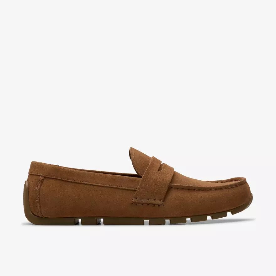 Ανδρικά Loafers Corsley Bar Cola από σουέτ Ανδρικά Loafers Corsley Bar Cola από σουέτ