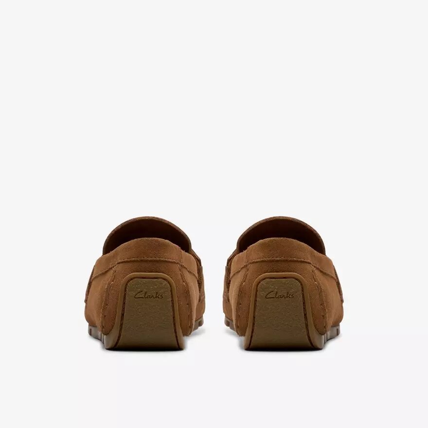 Ανδρικά Loafers Corsley Bar Cola από σουέτ Ανδρικά Loafers Corsley Bar Cola από σουέτ