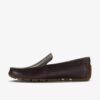 Ανδρικά Loafers Corsley Plain από σκούρο καφέ δέρμα Ανδρικά Loafers Corsley Plain από σκούρο καφέ δέρμα
