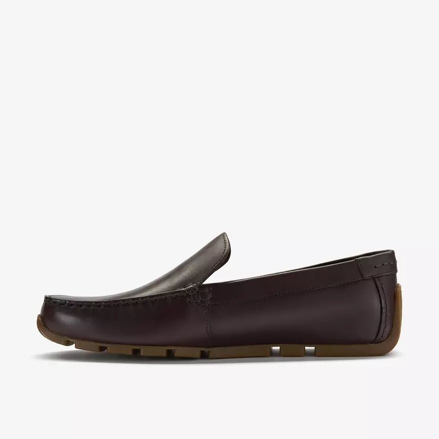 Ανδρικά Loafers Corsley Plain από σκούρο καφέ δέρμα Ανδρικά Loafers Corsley Plain από σκούρο καφέ δέρμα