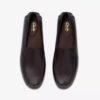 Ανδρικά Loafers Corsley Plain από σκούρο καφέ δέρμα Ανδρικά Loafers Corsley Plain από σκούρο καφέ δέρμα