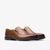 Ανδρικά Loafers Dresslite Step από σκούρο καφέ δέρμα Ανδρικά Loafers Dresslite Step από σκούρο καφέ δέρμα