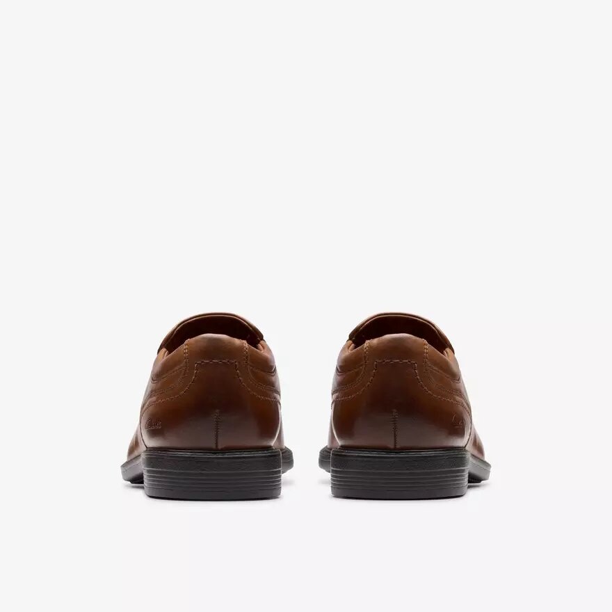 Ανδρικά Loafers Dresslite Step από σκούρο καφέ δέρμα Ανδρικά Loafers Dresslite Step από σκούρο καφέ δέρμα