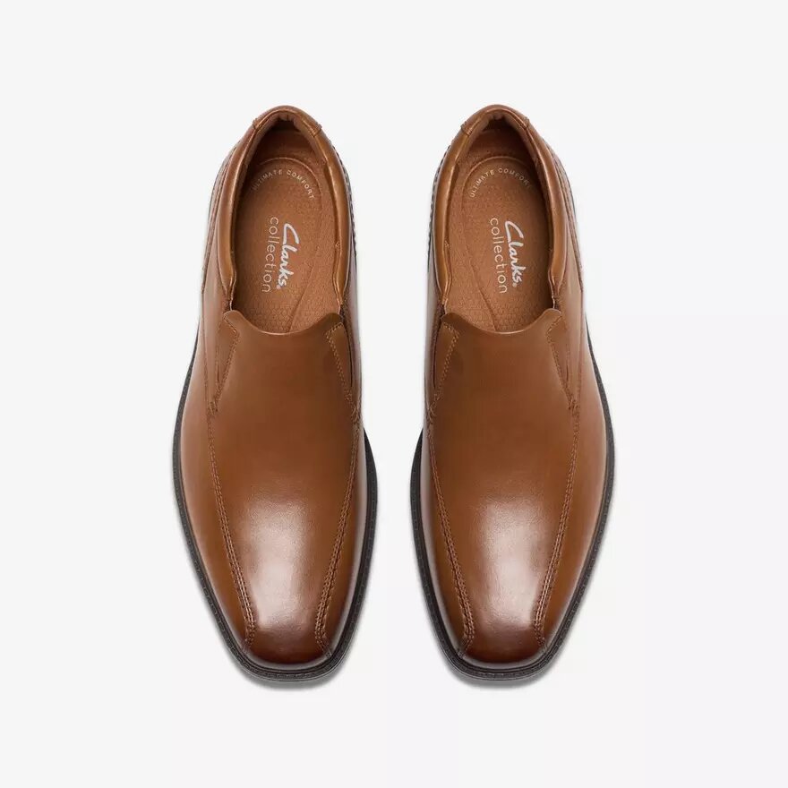 Ανδρικά Loafers Dresslite Step από σκούρο καφέ δέρμα Ανδρικά Loafers Dresslite Step από σκούρο καφέ δέρμα