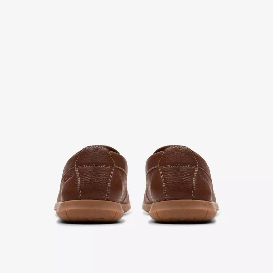 Ανδρικά Loafers Flexway Step από ανοιχτό καφέ δέρμα, τύπου slip-on Ανδρικά Loafers Flexway Step από ανοιχτό καφέ δέρμα, τύπου slip-on