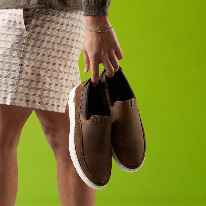 Ανδρικά Loafers Flexwell Step Beeswax χωρίς κορδόνια Ανδρικά Loafers Flexwell Step Beeswax χωρίς κορδόνια