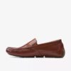 Ανδρικά Loafers οδήγησης Markman Plain από σκούρο καφέ δέρμα Ανδρικά Loafers οδήγησης Markman Plain από σκούρο καφέ δέρμα