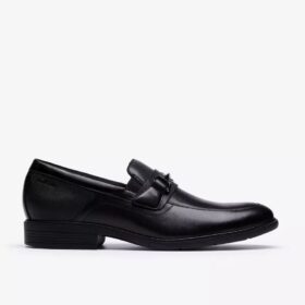 Ανδρικά Loafers Steadwell Bit από μαύρο δέρμα