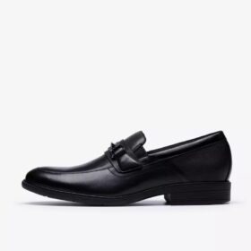 Ανδρικά Loafers Steadwell Bit από μαύρο δέρμα