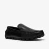 Ανδρικά μαύρα δερμάτινα Loafers Corsley Plain