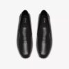 Ανδρικά μαύρα δερμάτινα Loafers Corsley Plain