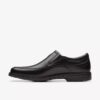 Ανδρικά μαύρα δερμάτινα Loafers Un Kendric Go | Clark’s