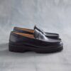 Ανδρικά μαύρα δερμάτινα Loafers Yukoner Penny