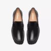 Ανδρικά μαύρα δερμάτινα Loafers Yukoner Penny