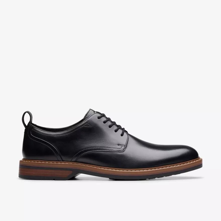 Ανδρικά μαύρα δερμάτινα Oxford Παπούτσια Aldwin Lace Ανδρικά μαύρα δερμάτινα Oxford Παπούτσια Aldwin Lace