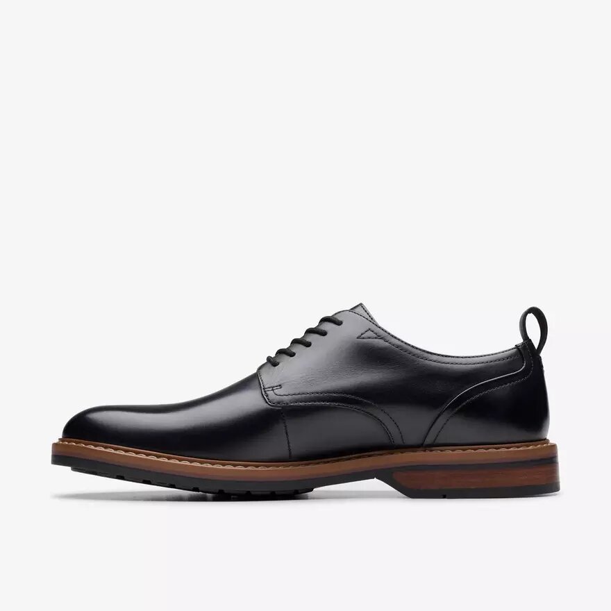 Ανδρικά μαύρα δερμάτινα Oxford Παπούτσια Aldwin Lace Ανδρικά μαύρα δερμάτινα Oxford Παπούτσια Aldwin Lace