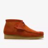 Ανδρικά μποτάκια Wallabee από πορτοκαλί σουέτ Wallabees Ανδρικά μποτάκια Wallabee από πορτοκαλί σουέτ Wallabees