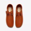 Ανδρικά μποτάκια Wallabee από πορτοκαλί σουέτ Wallabees Ανδρικά μποτάκια Wallabee από πορτοκαλί σουέτ Wallabees