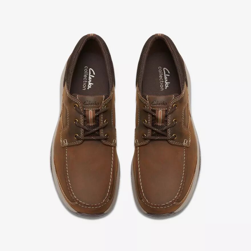 Ανδρικά ναυτικά παπούτσια τύπου «boat shoes» Sailview με κορδόνια από δέρμα επεξεργασμένο με κερί μέλισσας Ανδρικά ναυτικά παπούτσια τύπου «boat shoes» Sailview με κορδόνια από δέρμα επεξεργασμένο με κερί μέλισσας