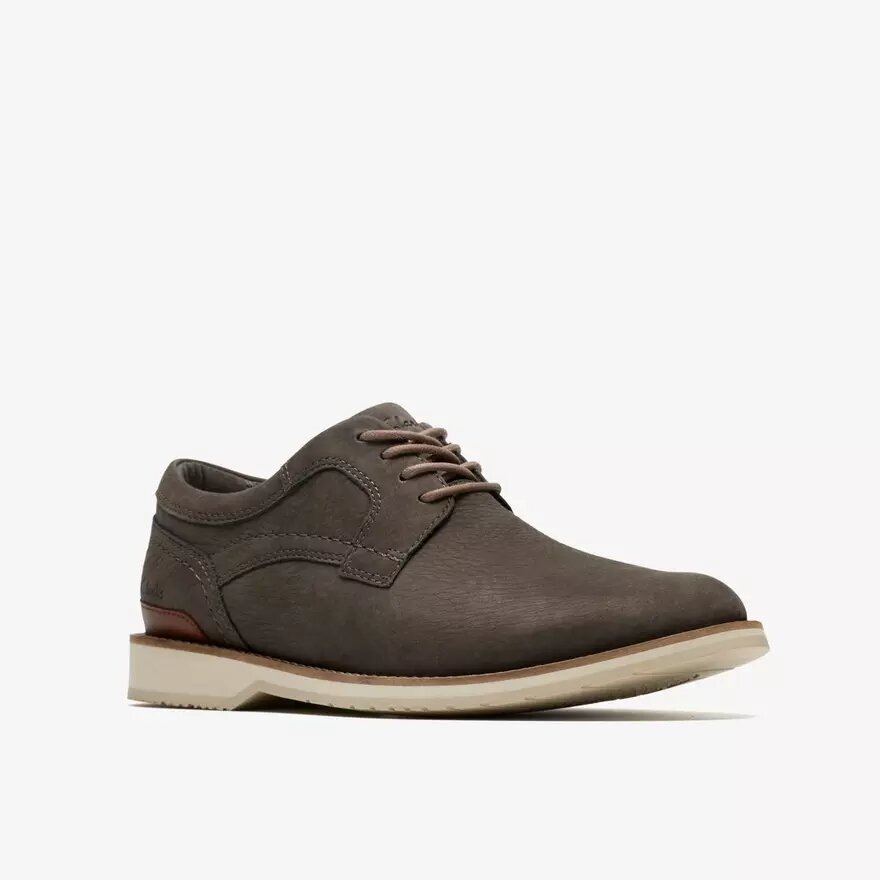 Ανδρικά Oxford Παπούτσια Monahan Plain Stone από νουμπάκ Ανδρικά Oxford Παπούτσια Monahan Plain Stone από νουμπάκ
